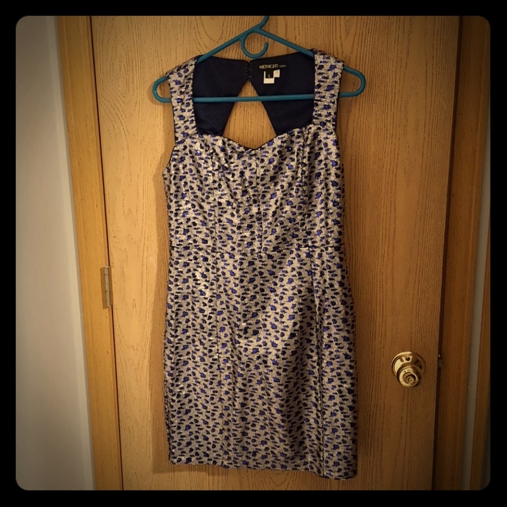 Sweetheart Neckline Sequin Dress